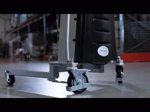 kompakt och användarvänlig elektrisk lättlyftare med 150 kg lyftkapacitet och 1700 mm lyfthöjd.