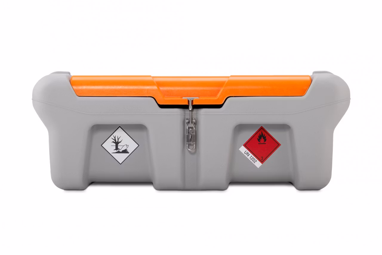 CEMO Dieseltank 210 Liter med 18 volt batteri, 11627