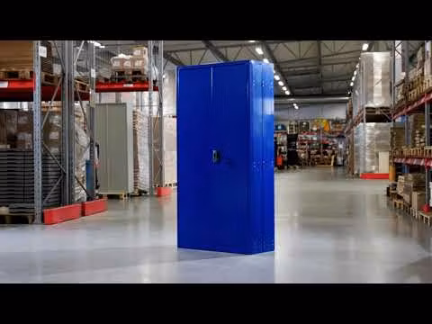 Förvaringsskåp Easy  1800x900x400 blå