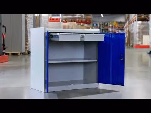 Verktygsskåp - två dörrar