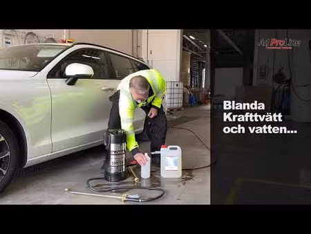 Alkalisk avfettning Krafttvätt