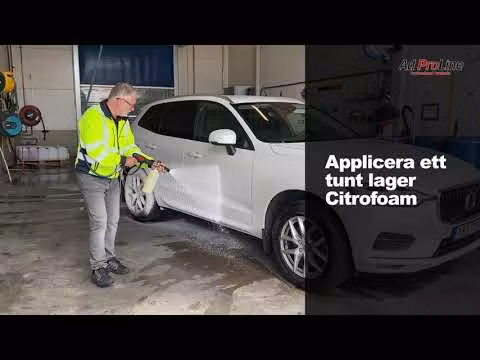 Alkalisk skumrengöring CitroFoam