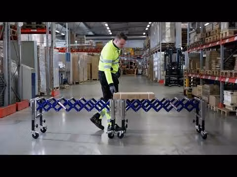 Rullbana, flexi med stålrullar