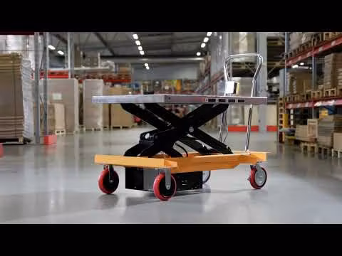 Elektriskt lyftbord för industri, lager och produktion