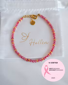 ROSA STYRKE armbånd