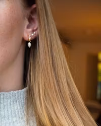 ZIRKONIA OG FERSKVANN studs s925