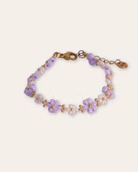 LAVENDEL blomst armbånd