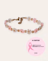 ROSA BLOMST armbånd