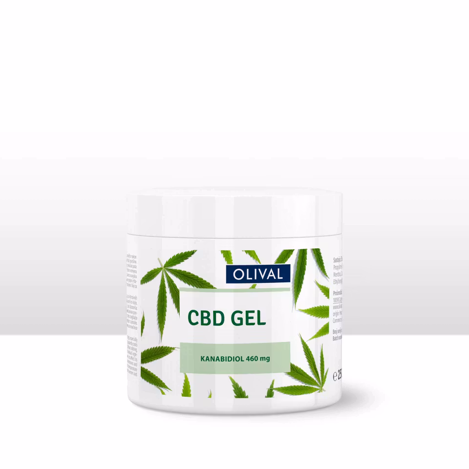 Olival, CBD gel, avslappning