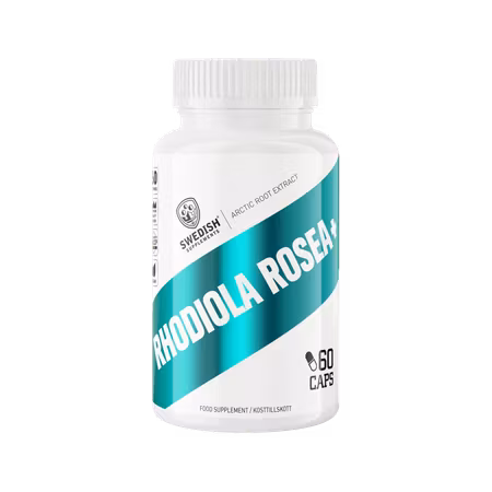 Swedish Supplements Rhodiola Rosea+, 60 kapslar