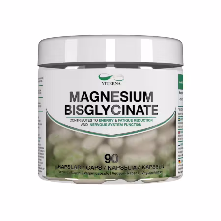 Viterna Magnesium Bisglycinate, 90 kapslar