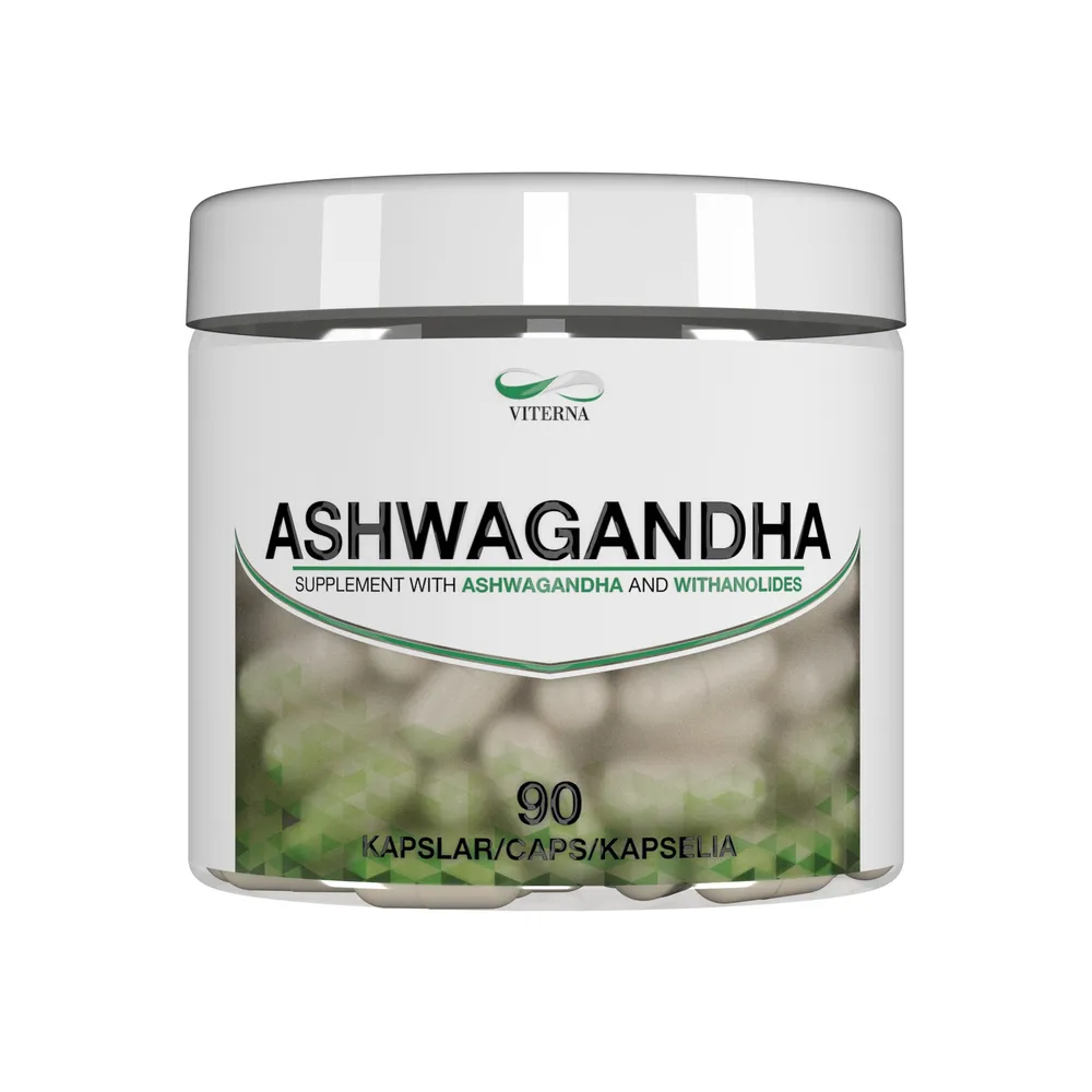 Viterna Ashwaganda, 90 kapslar