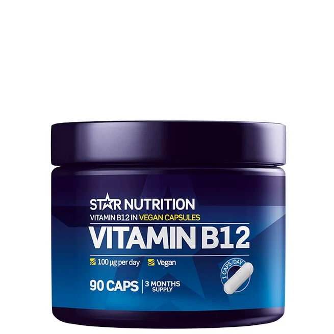 Star Nutrition Vitamin B12, 90 kapslar