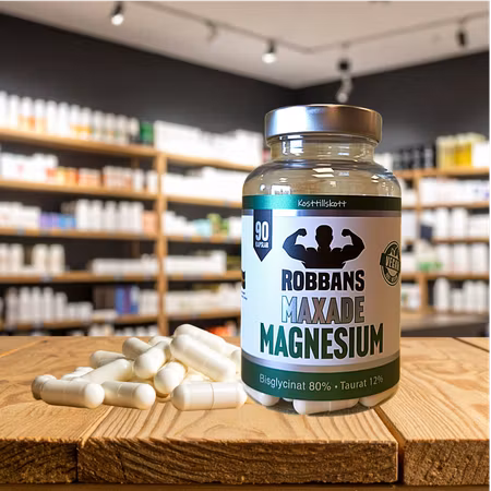 Robbans Maxade Magnesium, 90 kapslar
