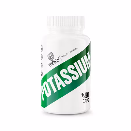 Swedish Supplements Potassium, 90 kapslar