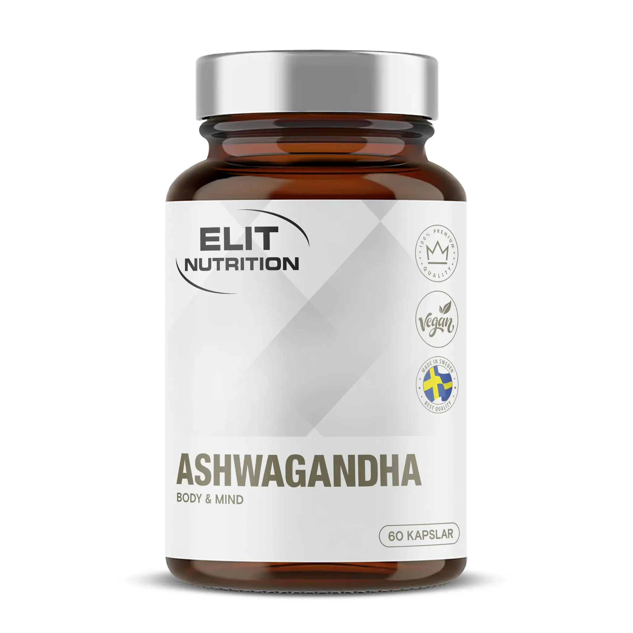 Elit Ashwaganda, 60 veganska kapslar