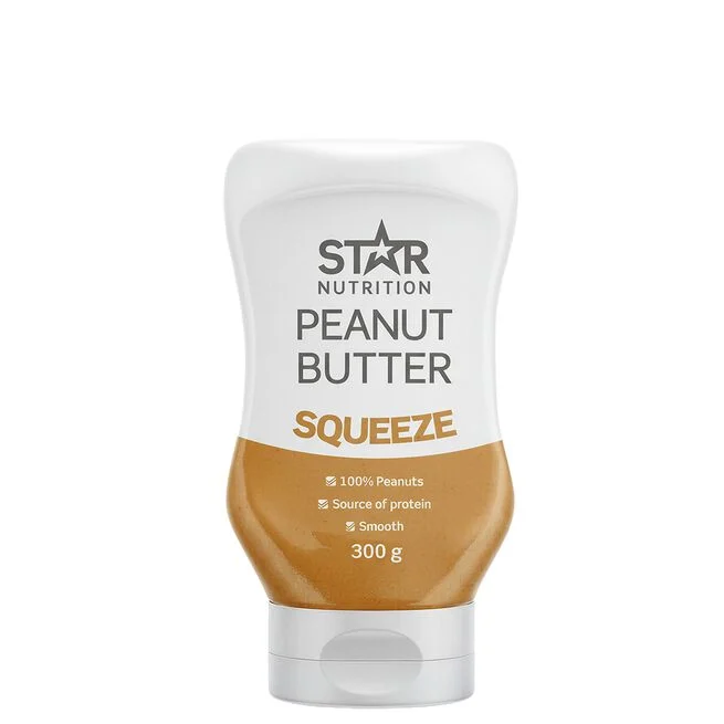 Star Nutrition Peanut Butter Squeeze, 300g