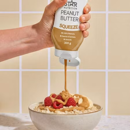 Star Nutrition Peanut Butter Squeeze, 300g