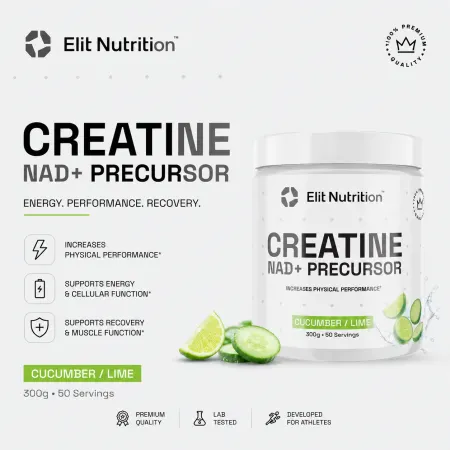 Elit Creatine NAD+ Precursor, 300g