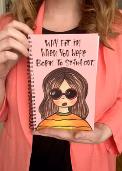 Anteckningsblock - Born to stand out