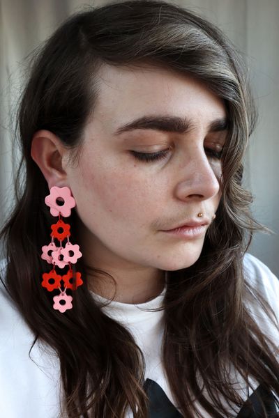 BUKETT ROSA/RÖD