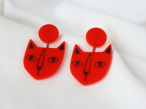 KATT (röd/svart)