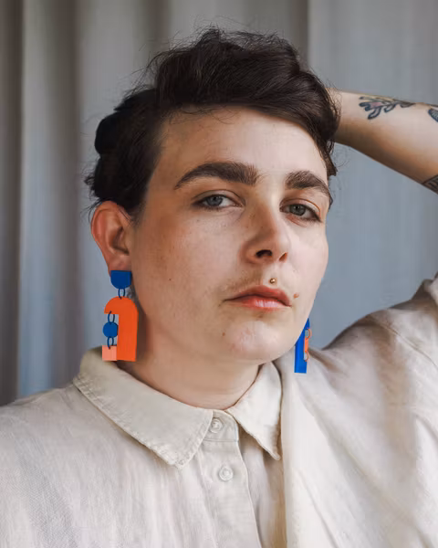 ESKIL (orange/blå)
