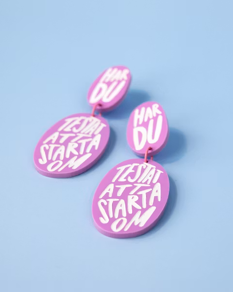 HAR DU TESTAT ATT STARTA OM (rosa)