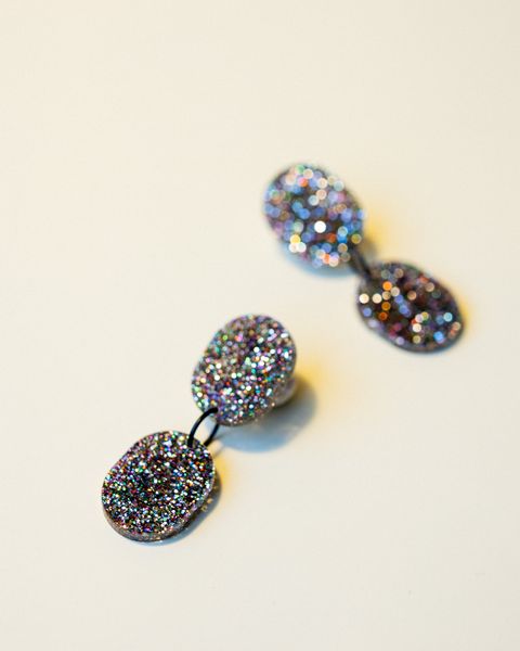 DUTT (svart glitter)
