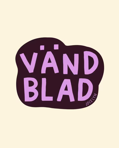 VÄND BLAD