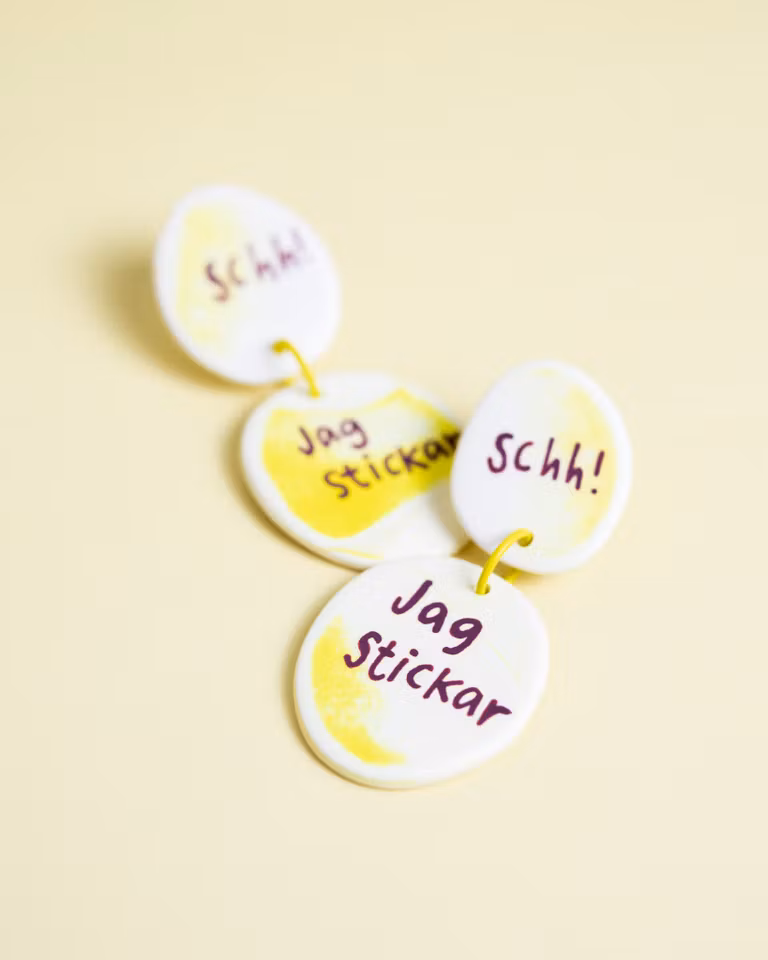 SCHH! JAG STICKAR