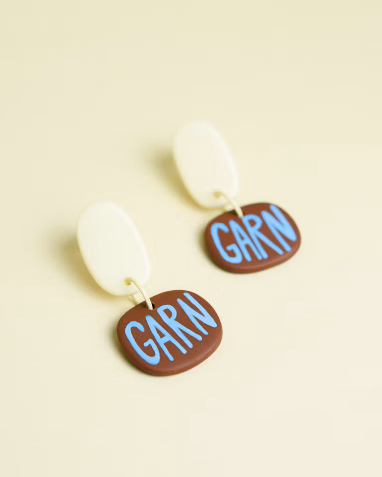 GARN (brun/creme)