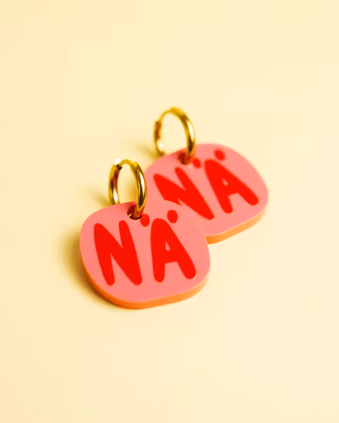NÄ MINI (rosa/röd)