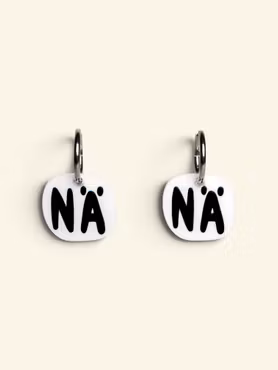 NÄ MINI (vit/svart)