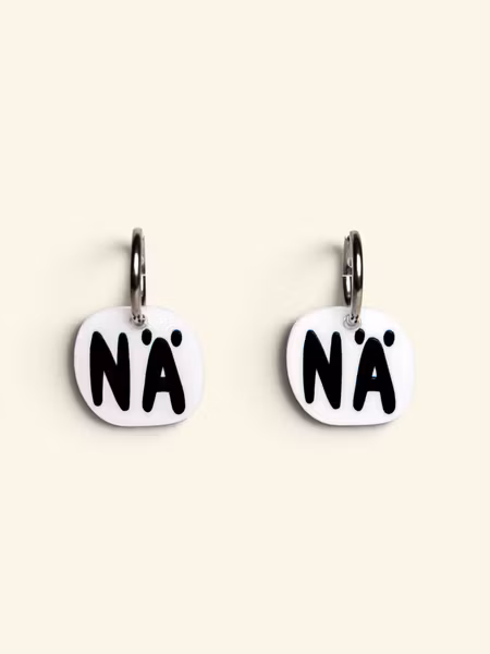 NÄ MINI (vit/svart)