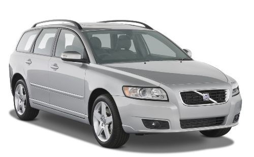 Solfilm til Volvo V50. Færdigskåret solfilm til alle Volvo biler.
