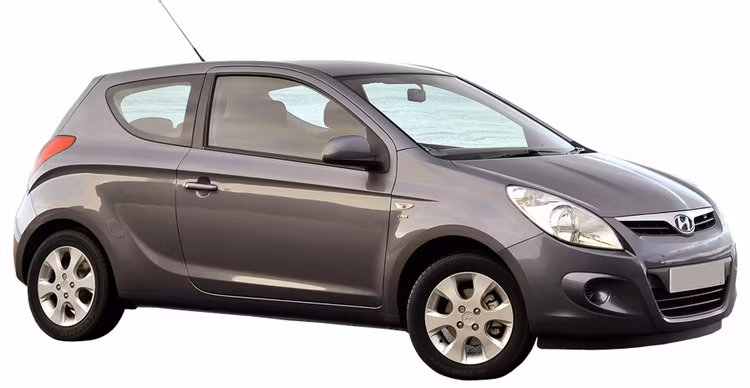 Forskåret solfilm til bil - Solfilm Hyundai Getz 3-d
