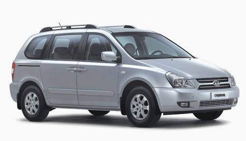 Solfilm til Kia Carnival. Færdigskåret solfilm til alle Kia biler.
