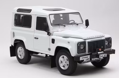 Solfilm til Land Rover Defender 90. Færdigskåret solfilm til alle Land Rover biler.