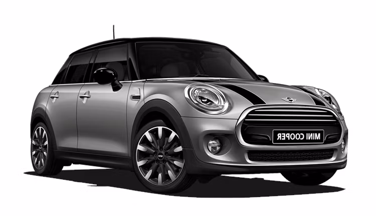 Forskåret solfilm til bil - Solfilm Mini Cooper 5-d