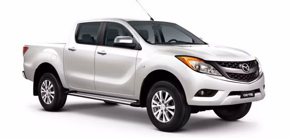 Forskåret solfilm til bil - Solfilm Mazda BT-50 Double Cab