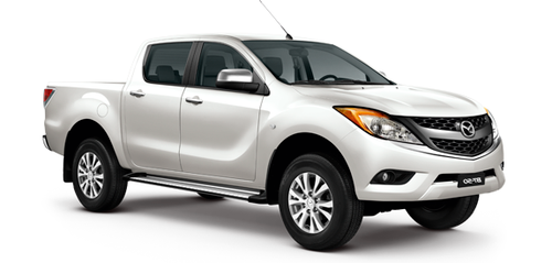 Solfilm til Mazda BT-50 Double Cab. Færdigskåret solfilm til alle Mazda biler.