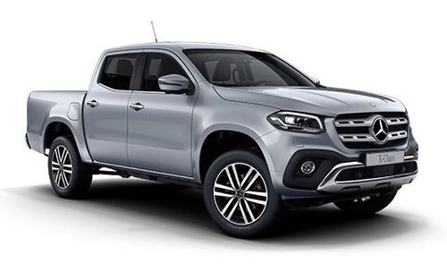 Solfilm til Mercedes X-Klass. Færdigskåret solfilm til alle Mercedes biler.