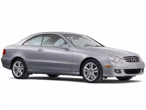 Forskåret solfilm til bil - Solfilm Mercedes CLK coupé