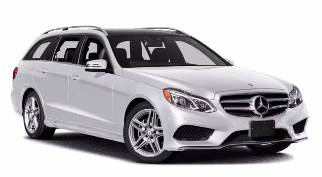 Forskåret solfilm til bil - Solfilm Mercedes E-Klass Stationcar