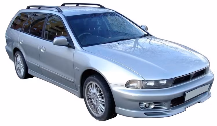 Forskåret solfilm til bil - Solfilm Mitsubishi Galant Stationcar