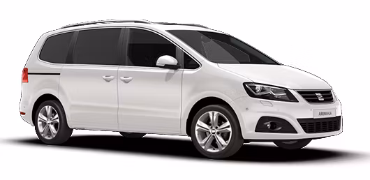 Forskåret solfilm til bil - Solfilm Seat Alhambra