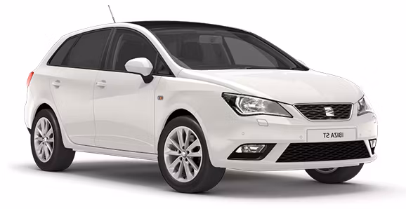Forskåret solfilm til bil - Solfilm Seat Ibiza ST