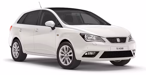 Solfilm til Seat Ibiza ST. Færdigskåret solfilm til alle Seat biler.