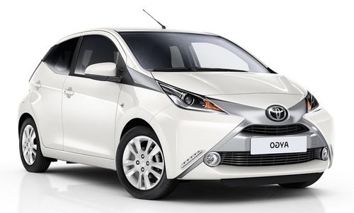 Solfilm til Toyota Aygo. Færdigskåret solfilm til alle Toyota biler.